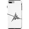 Braznyc Designs Custodia per iPhone 7 Plus/8 Plus Nazca Lines Hummingbird Art Tipografia