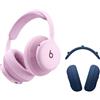 Beats 360 - Cuffie over-ear Rosa con cuscinetti in performance knit in Blu navy