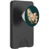 Chicken Coop Humor Cottagecore Floreale Pollo Bere Caffè Freddo PopSockets PopWallet per MagSafe