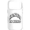 Jesus is King Tees Custodia per iPhone 17 Pro Gesù è Re