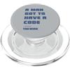 License Champs Prodotto ufficiale della serie TV drammatica poliziesca di The Wire | PAPL28 PopSockets PopGrip per MagSafe