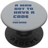 License Champs Prodotto ufficiale della serie TV drammatica poliziesca di The Wire | PAPL28 PopSockets PopGrip Adesivo
