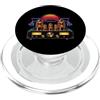 Retro Sound Amplificatore a tubo vintage retrò tramonto audiofilo Audio Art PopSockets PopGrip per MagSafe
