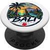 Bali - Isola degli Dei Bali Tempio Balinese Dei Porta del Paradiso Palme Indonesia PopSockets PopGrip Adesivo