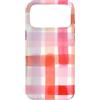 generic Custodia per iPhone 17 Pro Max Grafica Coquette Plaid Rosa Pastello