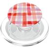 generic Grafica Coquette Plaid Rosa Pastello PopSockets PopGrip per MagSafe