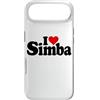 LOVE OF SIMBA HEART NAME APPAREL Custodia per iPhone Air I LOVE HEART SIMBA NOME SU UNA TEE