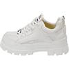 Buffalo Scarpe Aspha HYB Bianche -Altezza Piattaforma: 4,5 cm-