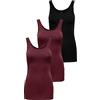 ONLY Onllive Love S/L Tank Top Noos Donna | Canottiera