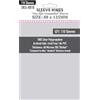 Sleeve Kings Custodie standard per carte - 110 pezzi, trasparenti 60 micron di spessore, grandi dimensioni (88 x 125 mm), compatibili con Tiny Epic Kingdoms & More - SKU: SKS-8818