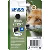 Epson Cartuccia Epson STYLUS S22/SX125/SX420W/SX130, SERIE M Nero [C13T12814011]