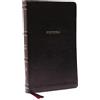Thomas Nelson NKJV, Thinline Bible, Leathersoft, Black, Red Letter, Comfort Print: Holy Bible, New King James Version