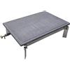 Fonderia Bongiovanni Fornello acciaio inox con bruciatore a gas e pietra lavica cm 60x40 barbecue