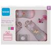 Mam Set Benvenuta Al Mondo Femmina 3 Biberon + 1 Clip Succhietto pz