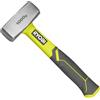 RYOBI Martello in fibra di vetro RYOBI - 1 kg - RHHCH1000 | Forza d'urto importante, lavori di demolizione leggera, scalpelli, picchetti, forbici per mattoni, cantiere e
