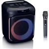 Lenco Altoparlante per feste compatto Bluetooth® IPX4 con microfono wireless