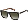 David Beckham DB 7000/S XWY/9K | Occhiali da Sole Graduati o Non Graduati | Plastica | Rettangolari | Nero, Oro, Havana | Adrialenti