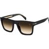 David Beckham DB 7000/S FLAT 807/N4 | Occhiali da Sole Graduati o Non Graduati | Plastica | Rettangolari | Nero | Adrialenti
