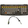 Zebra Tastiera USB QWERTY riscaldata Zebra per VC8300 e VC80 (KYBD-QW-VC80-S-1)