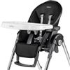 Peg Perego SPA Peg Perego Ricambio Rivestimento in Ecopelle per Seggiolone Pappa SIESTA e PRIMA PAPPA HI-TECH LICORICE