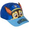 CERDÁ LIFE'S LITTLE MOMENTS Cappellino per Bambini Paw Patrol - Colore Blu - Misura 53 cm - Realizzato in Cotone e Poliestere - Cappellino a Forma di Chase - Prodotto Originale Disegnato in Spagna