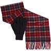 BARBOUR SET SCIARPA E GUANTI TARTAN - MGS0018 - rosso