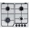 Delonghi De'Longhi FFA 46 ASV piano cottura Acciaio inox Da incasso 60 cm Gas 4 Fornello(i)