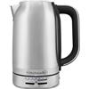 KitchenAid 5KEK1701ESX bollitore elettrico 1,7 L 2400 W Nero, Acciaio inox