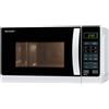 Sharp Home Appliances R-642 WW Superficie piana Microonde con grill 20 L 800 W Bianco