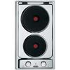 Delonghi De'Longhi I 23-2 ER piano cottura Acciaio inossidabile Da incasso 30 cm Piastra sigillata 2 Fornello(i)