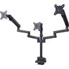 StarTech Braccio 3 Monitor da Scrivania 27 VESA (3MP2AG-MONITOR-ARM) | VESA 75x75/100x100, Regolazioni Senza Attrezzi