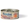 MONGE NATURAL GATTO TONNO CON SALMONE JELLY 80 g