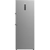 Cecotec Congelatore Verticale Bolero CoolMarket UF 380 Inox, 380 Litri, Motore Inverter Plus, Total No Frost, Display di Controllo, Convertibile in Frigorifero, Acciaio Inox
