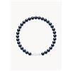 Compagnie Générale des Perles Bracciale in oro bianco con perle Nerivelle - Nero, Argento
