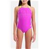 Arena Junior Arena G Painterly Y Swims V Back Very Fuchsia/Artic Lime Junior