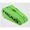Head Tour Racquet Bag L Sg Borsone Tennis Verde Fluo