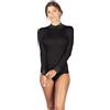 Egi Lupetto Donna EGI in Pizzo Micro Wool Lana e Microfibra art. 304 Nero