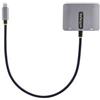 StarTech.com Adattatore USB-C a VGA/HDMI, Adattatore Multiporta USB Type-C a VGA/HDMI 4K 60Hz HDR con Uscita Audio da - 122-USBC-HDMI-4K-VGA