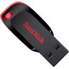 SanDisk Cruzer Blade unità flash USB 16 GB USB tipo A 2.0 Nero, Rosso, Chiavetta USB - SDCZ50-016G-B35