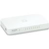 D-Link GO-SW-8G/E switch di rete Non gestito Gigabit Ethernet (10/100/1000) Bianco, Interruttore - GO-SW-8G