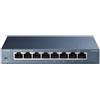 TP-Link TL-SG108 switch di rete Non gestito L2 Gigabit Ethernet (10/100/1000) Nero - TL-SG108