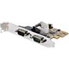 StarTech.com Startech Scheda seriale PCI Express a 2 porte (PCIe to RS232 - DB9) - 21050-PC-SERIAL-LP