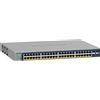Netgear GS752TP-300EUS switch di rete Gestito L2/L3/L4 Gigabit Ethernet (10/100/1000) Supporto Power over Ethernet (PoE) 1U Nero - GS752TP-300EUS