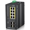 Zyxel RGS200-12P Gestito L2 Gigabit Ethernet (10/100/1000) Supporto Power over Ethernet (PoE) Nero - RGS200-12P-ZZ0101F