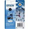 Epson Alarm clock Cartuccia Sveglia Nero Inchiostri DURABrite Ultra 27XL, Inchiostro - C13T27114012