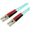 StarTech.com Cavo patch duplex LSZH fibra multimod. 50/125 2 m 10 Gb Aqua LC-LC - 2 m - OM3 - LC - LC - Maschio/Maschio - Turche - A50FBLCLC2