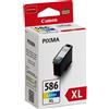 Canon CL-586XL cartuccia d'inchiostro 1 pz Originale Resa elevata (XL) Ciano, Magenta, Giallo - 6226C001