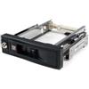 StarTech.com Rack portatile trayless funzione hot-swap da 5,25″ per dischi rigidi da 3,5″ - 13,3 cm (5.25″) - Pannello incassato - HSB100SATBK