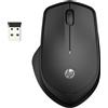 HP 285 Silent - Mouse - ergonomico - ottico - wireless - frequenza 2,4 GHz - ricevitore wireless (USB) - 6G4E6AA#ABB