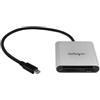 StarTech.com Lettore Multischede esterno per Flash Card SD/MMC/CF USB 3.1 ( Tipo-C ) Gen 1 (5Gbps) - FCREADU3C